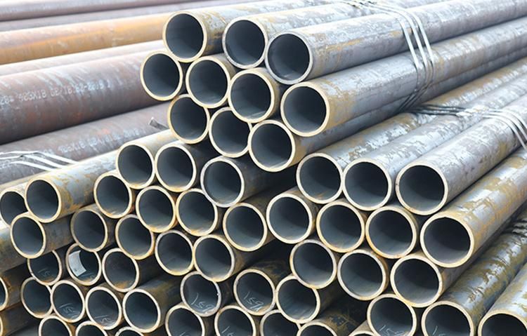 Competitive Price ASTM ERW Galvanized Round Hollow Tube Carbon Steel Pipe Manufacturer