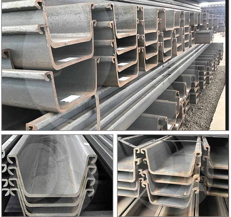 Factory Supply Hot Rolled Larsen Sy295 Sy390 Z U Type Profile Steel Sheet Piles