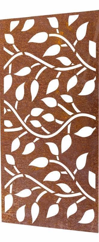 Metal with Laser Cutting Corten Steel Panels
