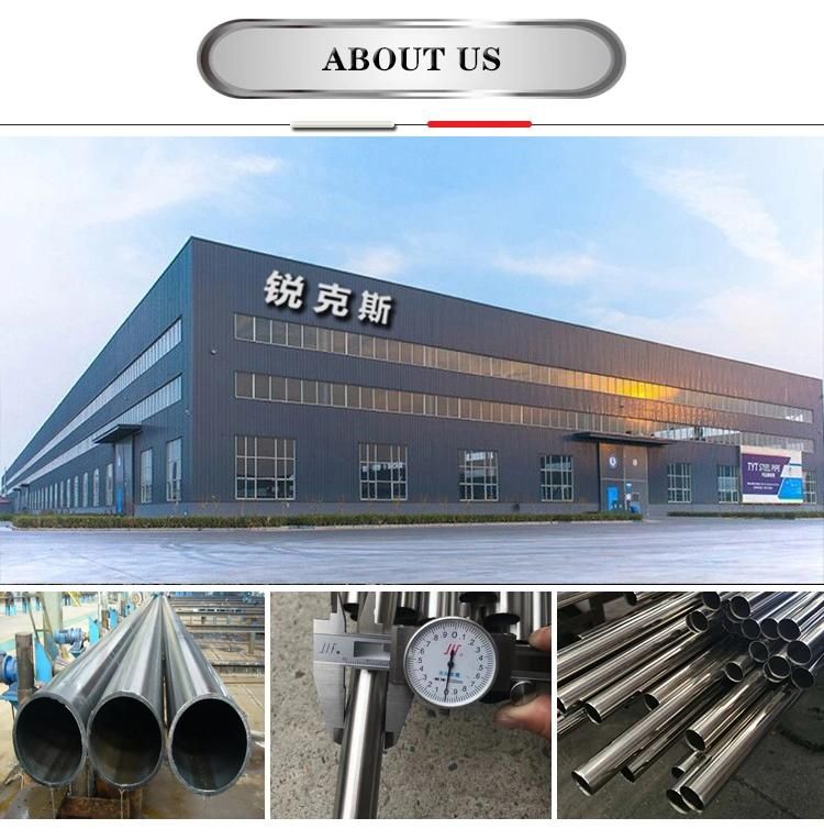 Manufacturer Supply Stainless Steel Pipe TP304/304L/316/316L Stainless Steel Tube