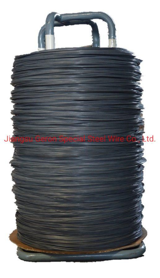 1000-4000MPa 0.20-10.00 mm Heat Treated High Hardness Spheroidized Annealed Black Steel Wire