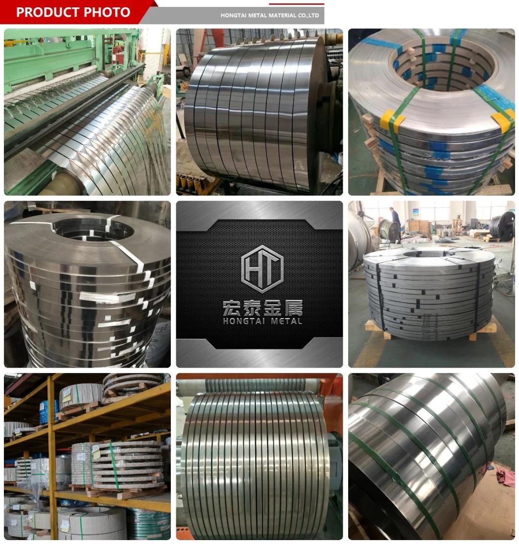301 304 310 316 316L Surface 2b, Ba, Hairline, No. 4, 8K, Mirror Finish Stainless Steel Cold Rolled Strip for Sale