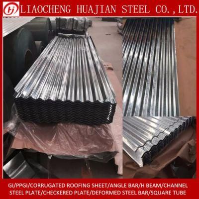 SGCC Corrugated Roofing Sheet with Zinc Coating