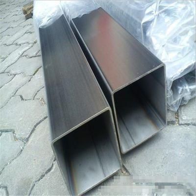 201 304 Rectangular Stainless Steel Pipes with Mirror and Satin Finish for Mall Decoration