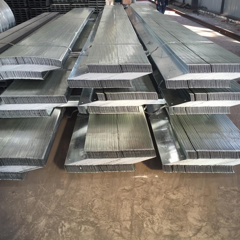 China Supplier Construction Steel Galvanized Cold Bending Z Shape Pipe Purlin