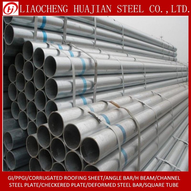 ERW Q195 Welded Round Steel Pipe for Furniture