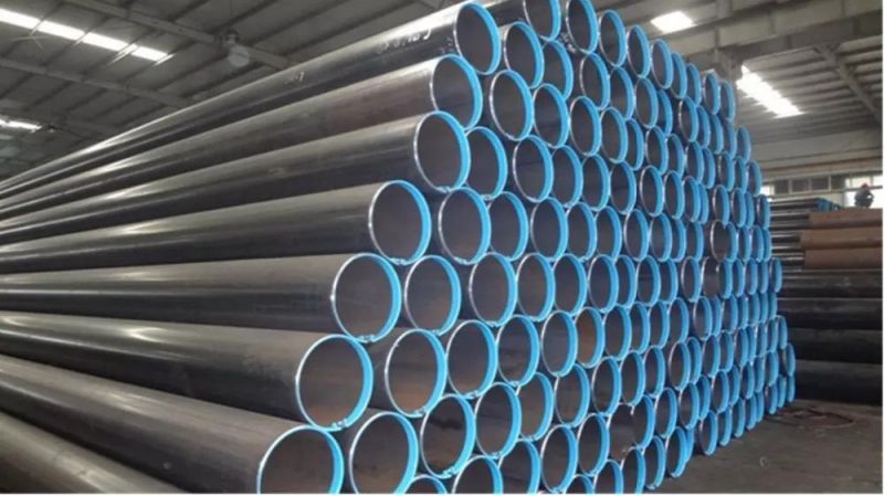 LSAW Longitudinal Steel Welded Pipe, Large Diameter Steel Tube Thickness 5-30mm