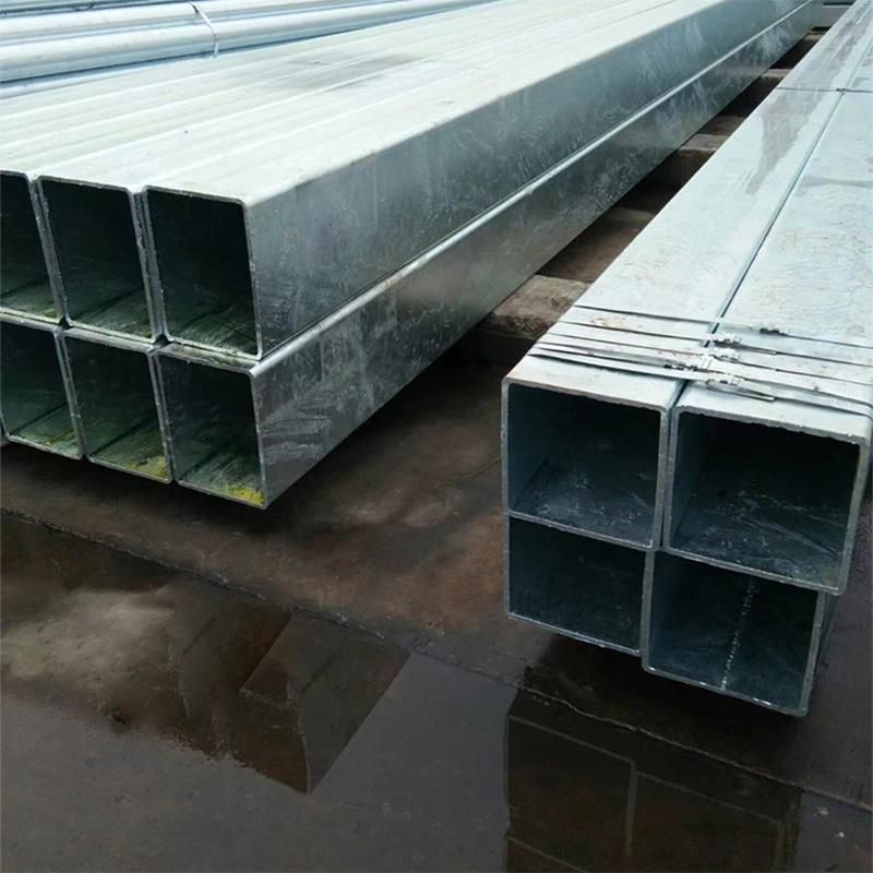 Tubo Cuadrado Galvanizado Tubo Galvanizado OEM ASTM A106 A36 A53