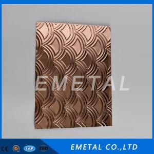 Wooden Pattern Color Coated Galvanized Stainless Steel Sheet