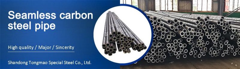 Cold Rolled Black Mild Carbon Steel Seamless Pipe/Tube