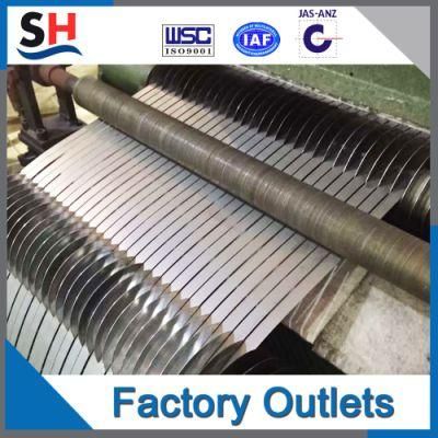 Ss Band Cold Rolling Price 0.1mm to 3.0mm 201 301 304 410 Stainless Steel Strip 316L 316ti Stainless Steel Coil Strip with PVC Coating