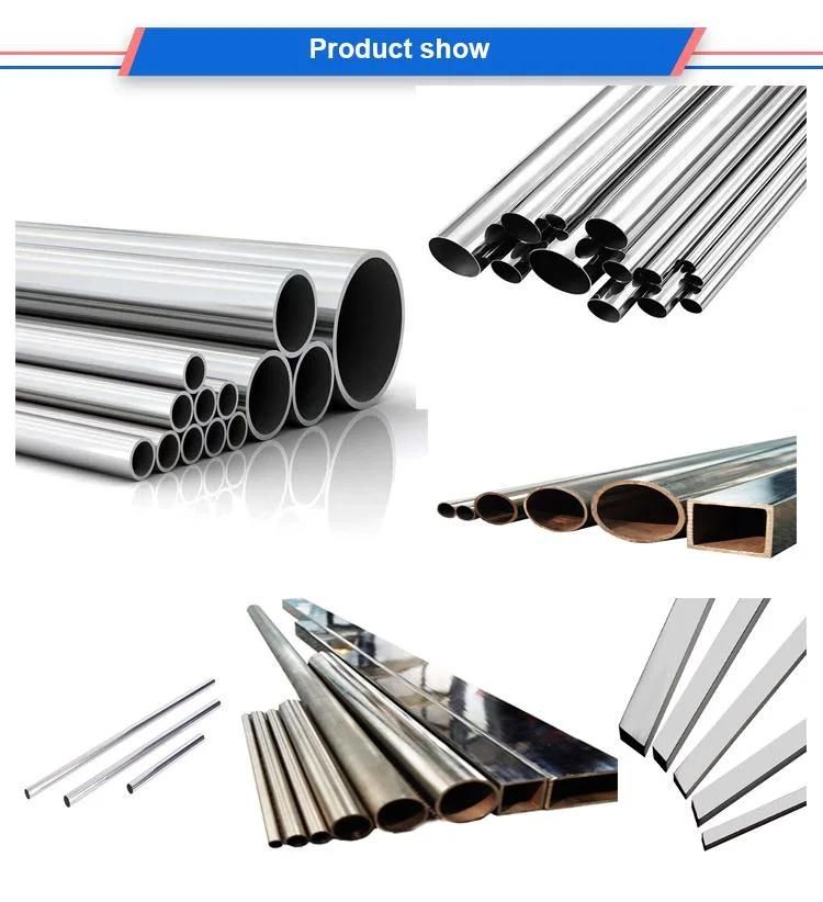 China Wholesale 202 304 316 430 Stainless Steel Round Pipe 0.3 mm Stainless Steel Pipe