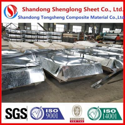 Sgch Dx51d SGLCC Hot Dipped Galvanized Corrugated Steel / Iron Roofing Sheets Metal Sheets