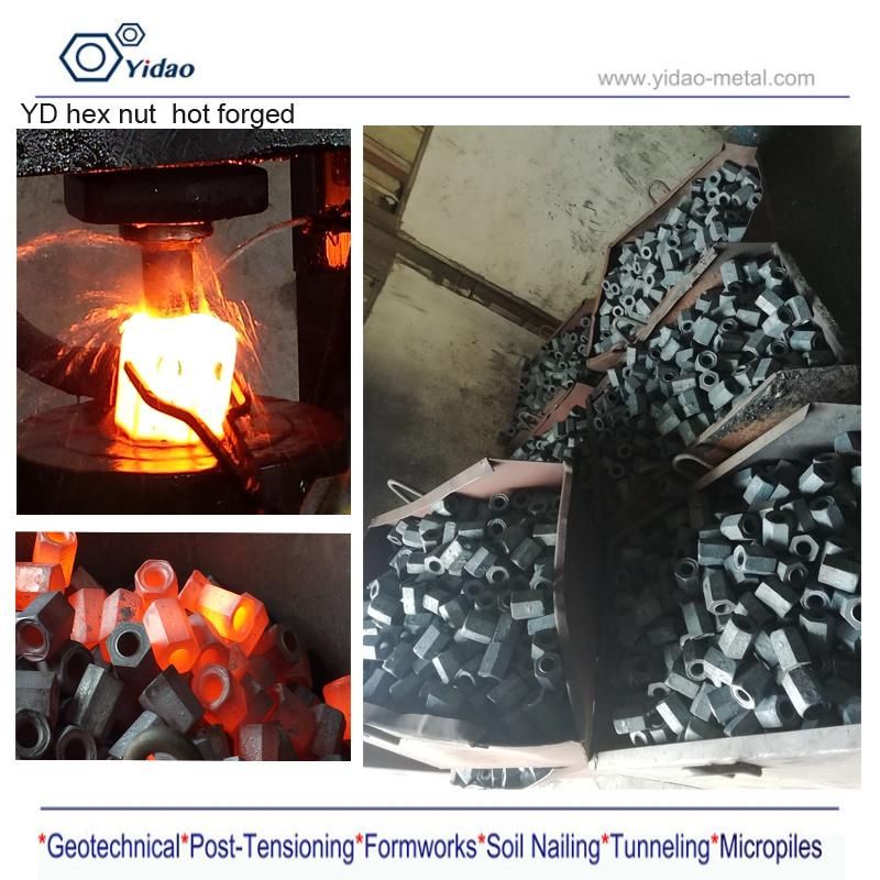 HDG Nut Coupler for Psb930 Steel Thread Bar Anchor
