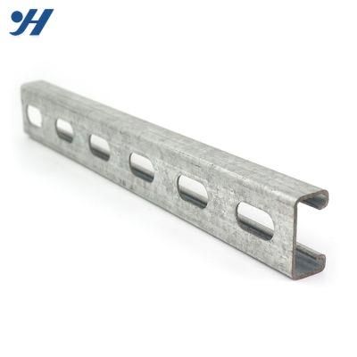 Slotted Hole C Channel
