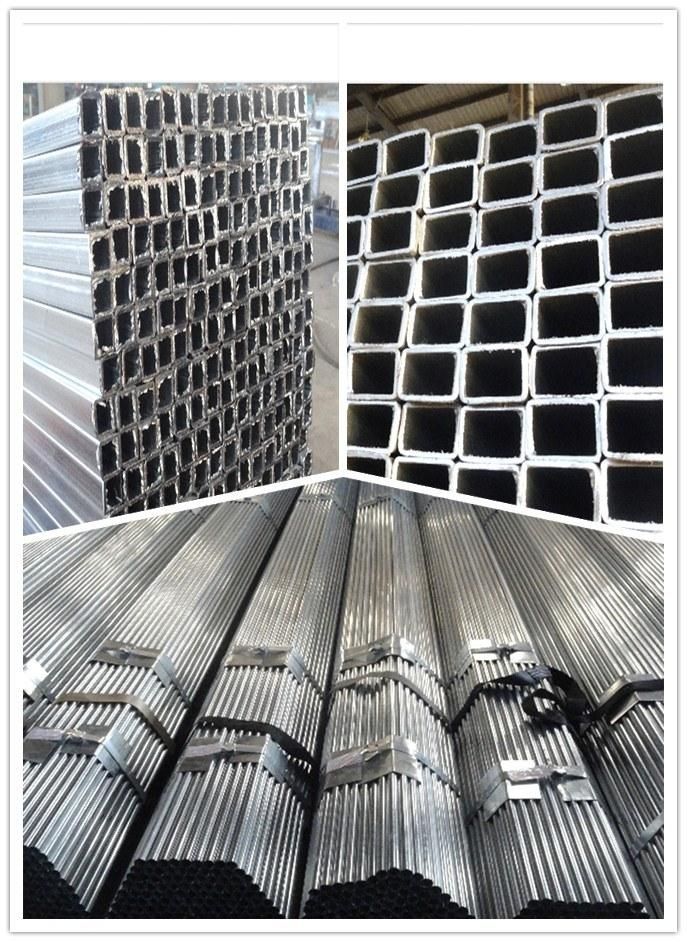 Hot Rolled ERW Square Galvanized Steel Pipe