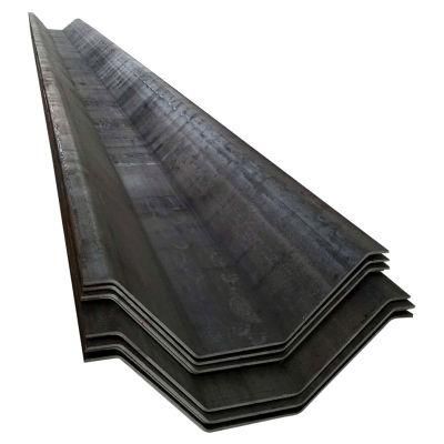 9m/12m Hot Rolled Steel Sheet Piles 400X100X10.5mm Type 2 Hot Rolled U Type for Construction