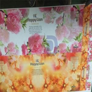 SPCC Tin Coating Metal Sheet with Flower Printing