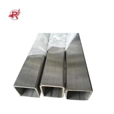 High Quality Stock Rectangular 2mm Thick Steel Tube 316 Stainless Steel Rectangular Tube