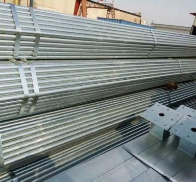 Hot DIP Galvanized Steel Pipe Galvanized Round Steel Tube Galvanized Square Pipe by S235jr/S275jr