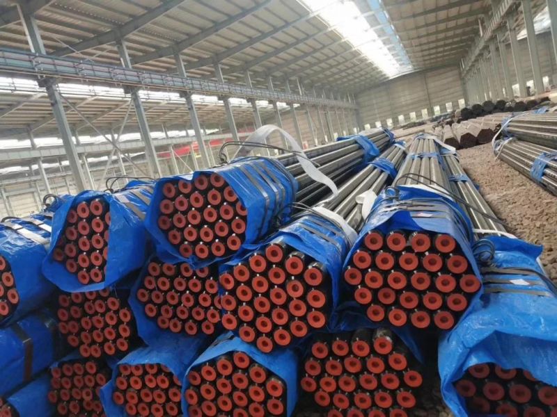 Profession A53 Gr. B Seamless Carbon Steel Tube/ Black Seamless Tubes for Petroleum