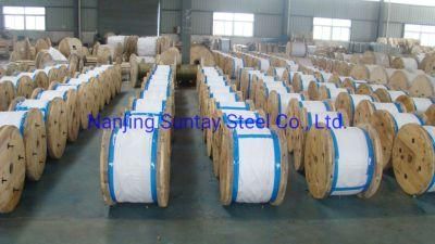 ISO Galvanized Steel Strand for Orchard, Galvanized Steel Cable Packed on Reel