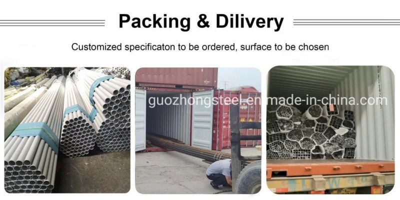 Construction Material 304 304L 316 316L 310S 321 Welded Seamless Stainless Steel Tube Round Square Section Steel