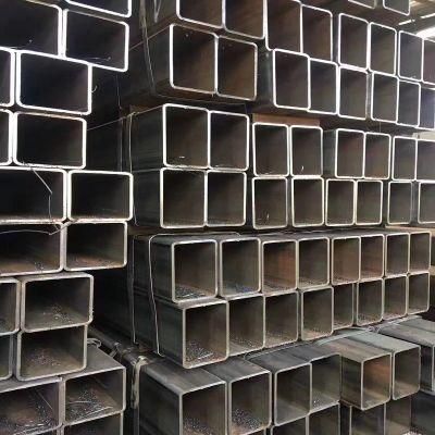 Made in China Promotion 40X40mm 6m Length Black Iron Square Tube Steel Pipe for Construction