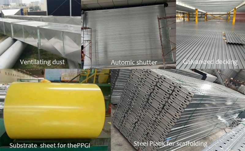 28 Gauge Passivation Hot Dipped Galvanized Steel Coil Made in China