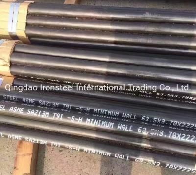 ASTM A213 T91 T22 T11 Hot Rolled/Cold Rolled Seamless Steel Pipe for Boiler Tube