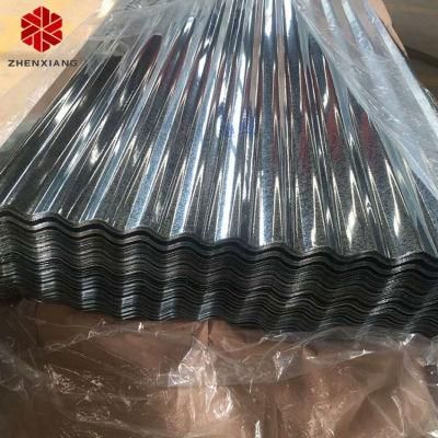 Dx51d Hot Dipped Galvanized Corrugated Steel Roofing Sheet