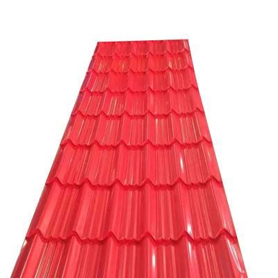 Ral 3003 Roof Zinc Coated Steel Prepainted Corrugated Roofing Sheet