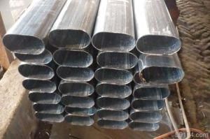 Q195 Galvanized Oval Steel Tube