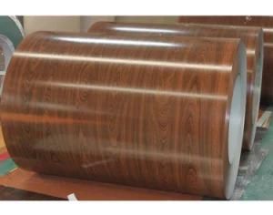 3D Surface Wood Pattern Steel Coil