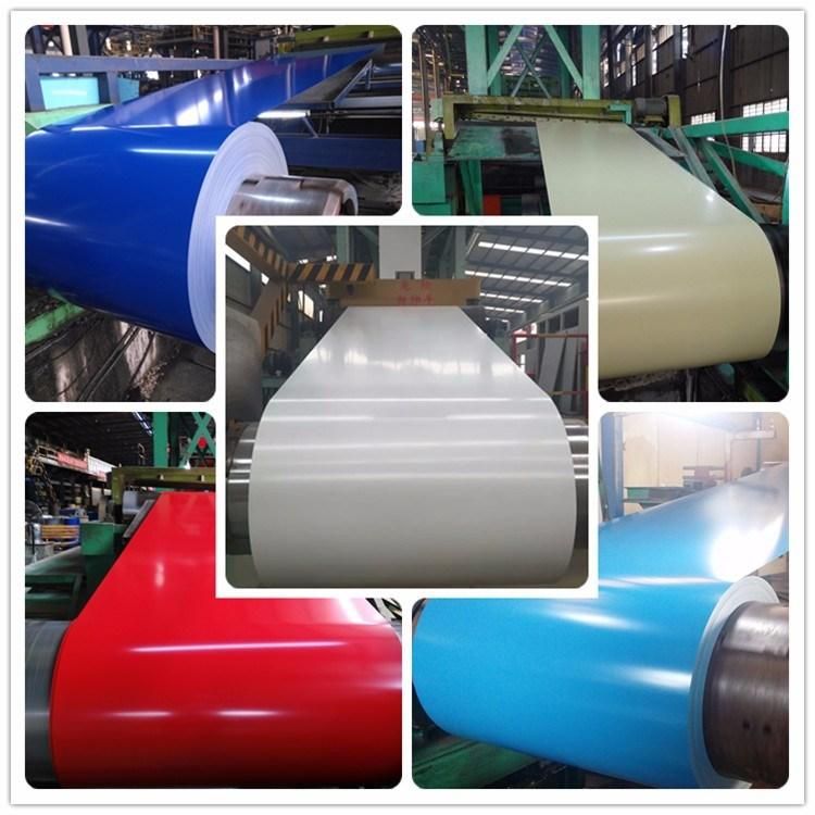 JIS G3312 CGCC Cgc400 Cgc440 Cgc570 PPGL Colour Coated Steel Coil for Building Structural Roofing Sheet
