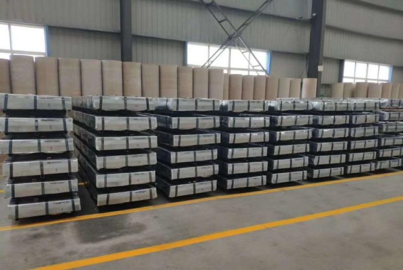 0.15mm Small Spangle Galvalume Roofing Sheet HS Code Currugated Sheet
