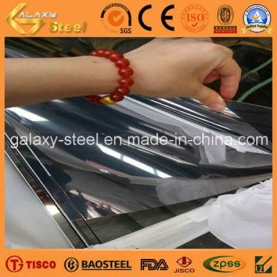 316L 2b/Ba Stainless Steel Sheet PVC Film