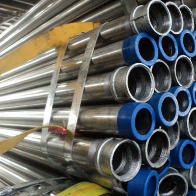 Hot-Dipped Galvanized Round Steel Pipes with Threaded Ends