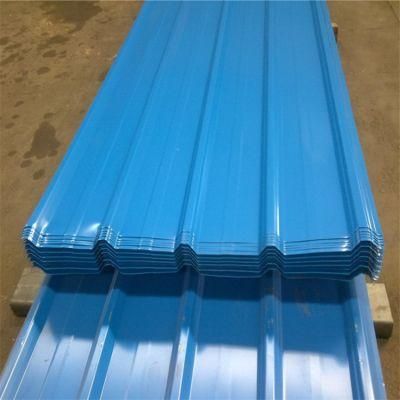 Building Material Bwg34 PPGI Color Coated Prepainted Steel Metal Roof Sheet