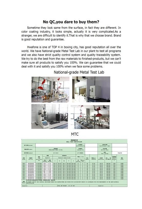 Prepainted Galvanized Steel Coil PPGI