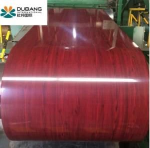 2018 New Wooden Designed Color Coated Steel Coils PPGI
