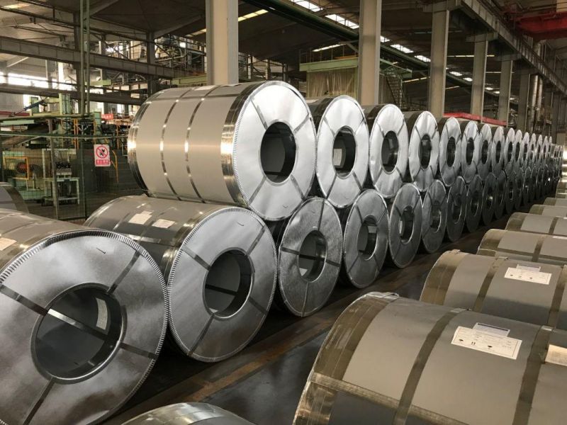 Gi-Spangle zinc coated steel coil