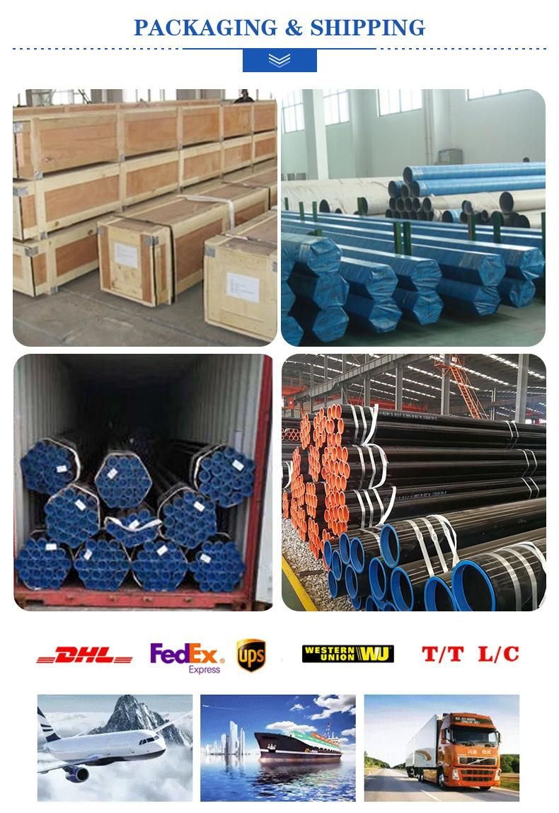Prime Quality ASTM SA-106gr. B Carbon Steel Pipe SA-53gr. B Round Tube with Low Price