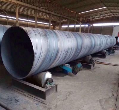 Large Diameter SSAW Carbon Spiral Welded Steel Pipe