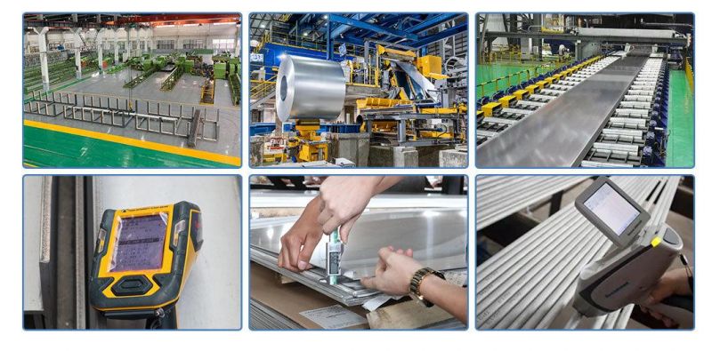 ASTM/AISI/JIS/GB 201 202 304 316 309S 310S 316L 410 420 430 904L 2205 2507 2b/Ba/Mirror Stainless Steel/Aluminum/Carbon/Galvanized Strip/Coil for Construction