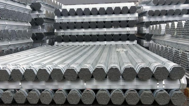 Axtd Steel Group! Q355/Q345 48*1.8mm 60*1.8mm Galvanized Surface Round Steel Pipe