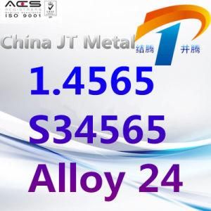 1.4565 S34565 Alloy 24 Stainless Steel Plate Pipe Bar, China Supplier