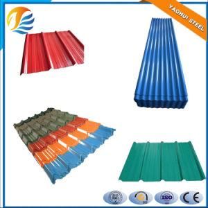 Color Coated Corrugated Galvanized Roofing Steel Sheet From Shandong