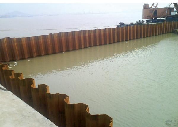 Z Type European Standard En10249 S355jr S355j0 S355j2h Sheet Pile
