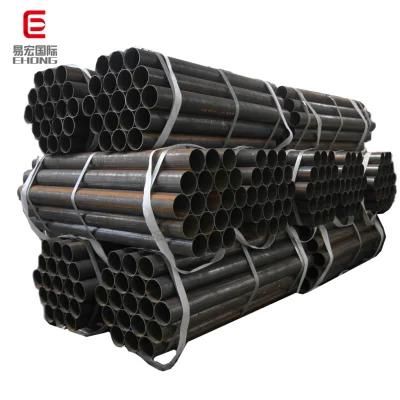 Hot Rolled Carbon Iron Pipe Weights Black Steel Round Pipe for Construction